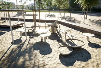 Площадки для игр с песком и водой