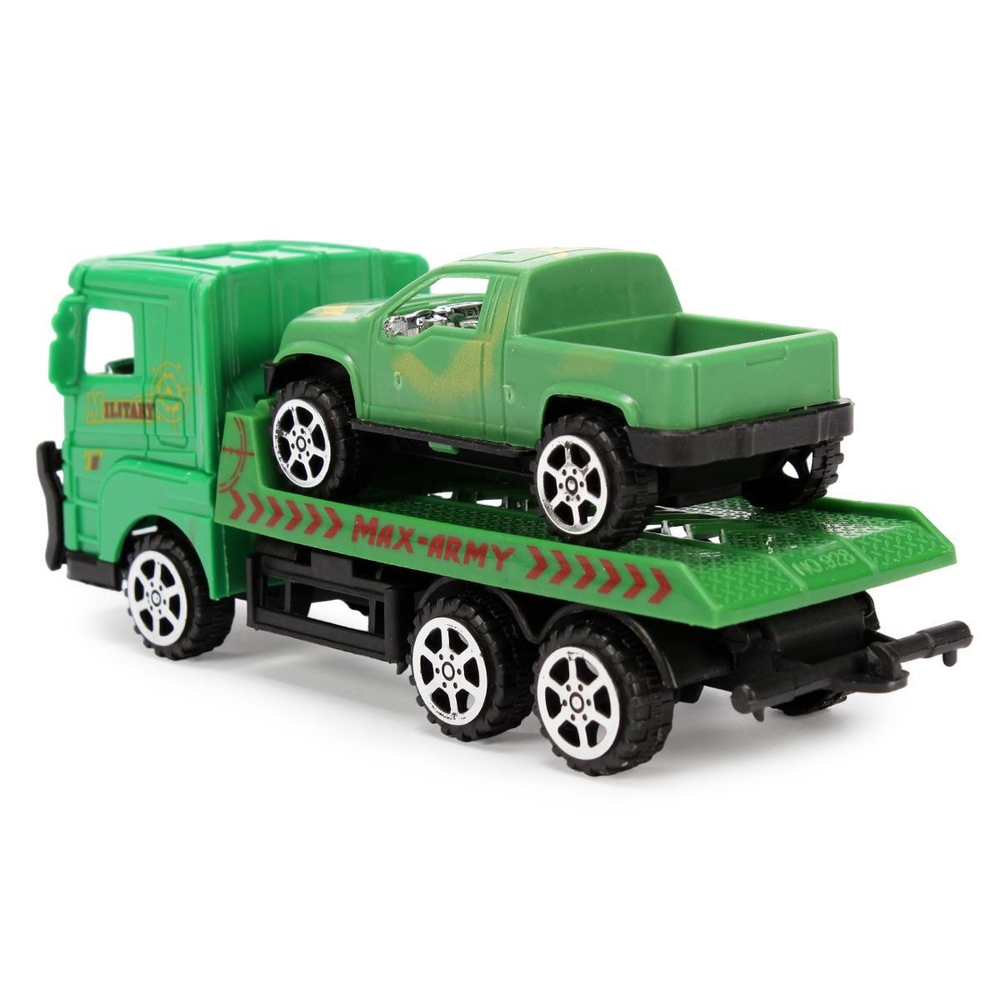 Автовоз ин. +машина, блистер 929-11C