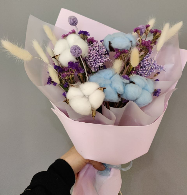 Букет из сухоцветов "Вечное лето"