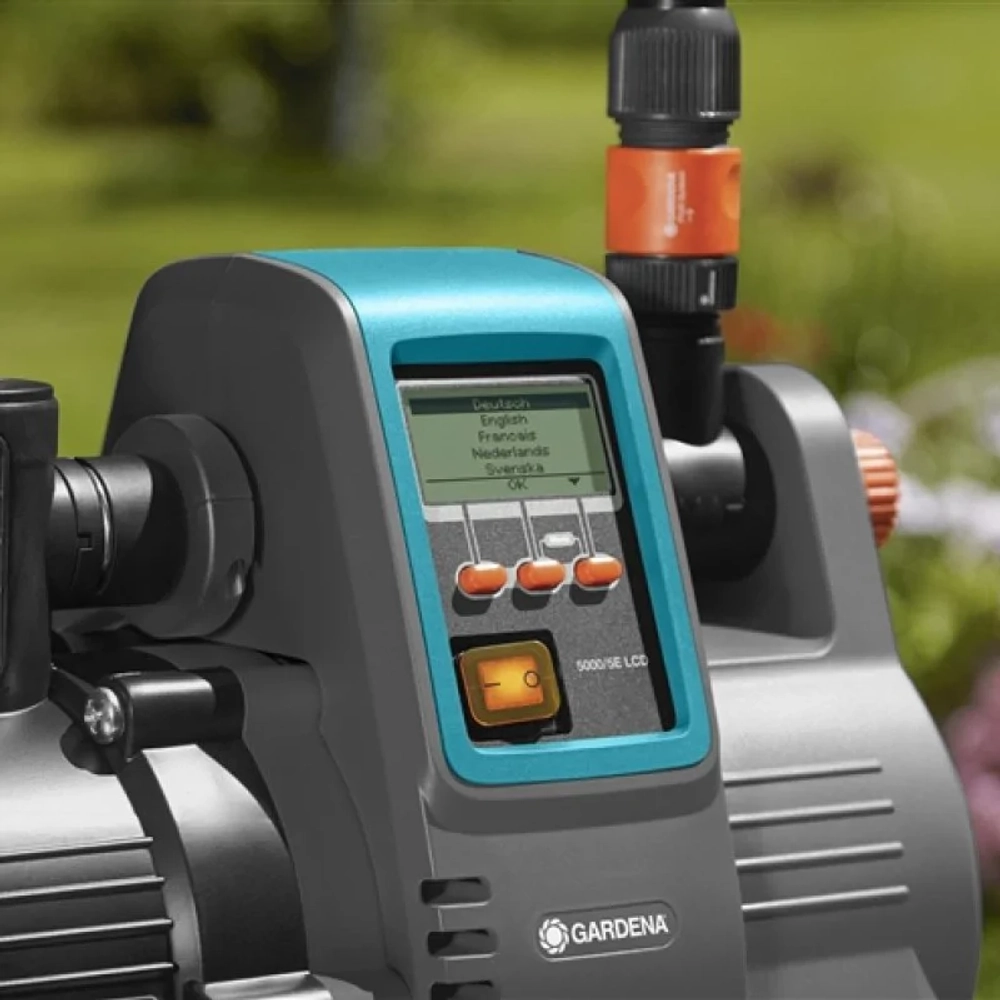 Автоматический напорный насос Gardena 5000/5E LCD, 01759-20.000.00
