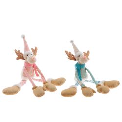GAEM Игрушка набивная "Олень", L17 W10 H46/25 см, 2в.