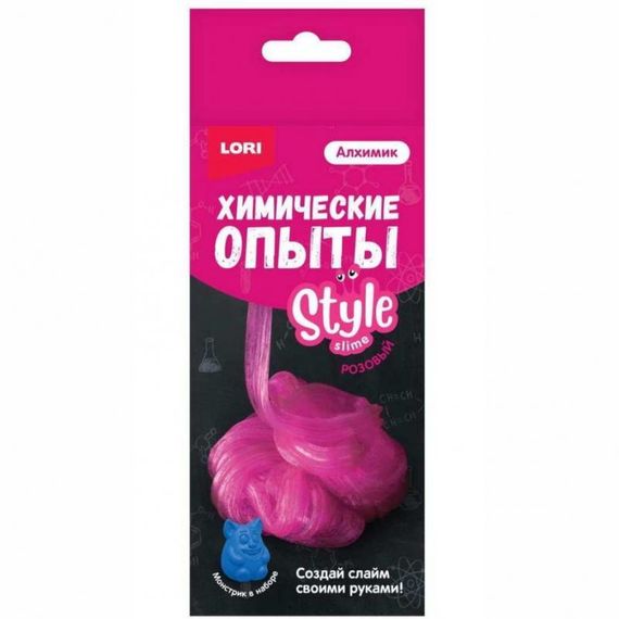 Kimyəvi Təcrübələr Lori Style Slime çəhrayı