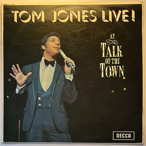 Tom Jones- Tom Jones Live! At The Talk Of The Town (Англия 1967г.)