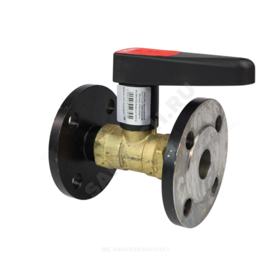 Клапан балансировочный ручной латунь DRV Ду 40 Ру16 фл Kvs=23.3м3/ч без ниппелей Venturi BROEN 4750510S-001005 .