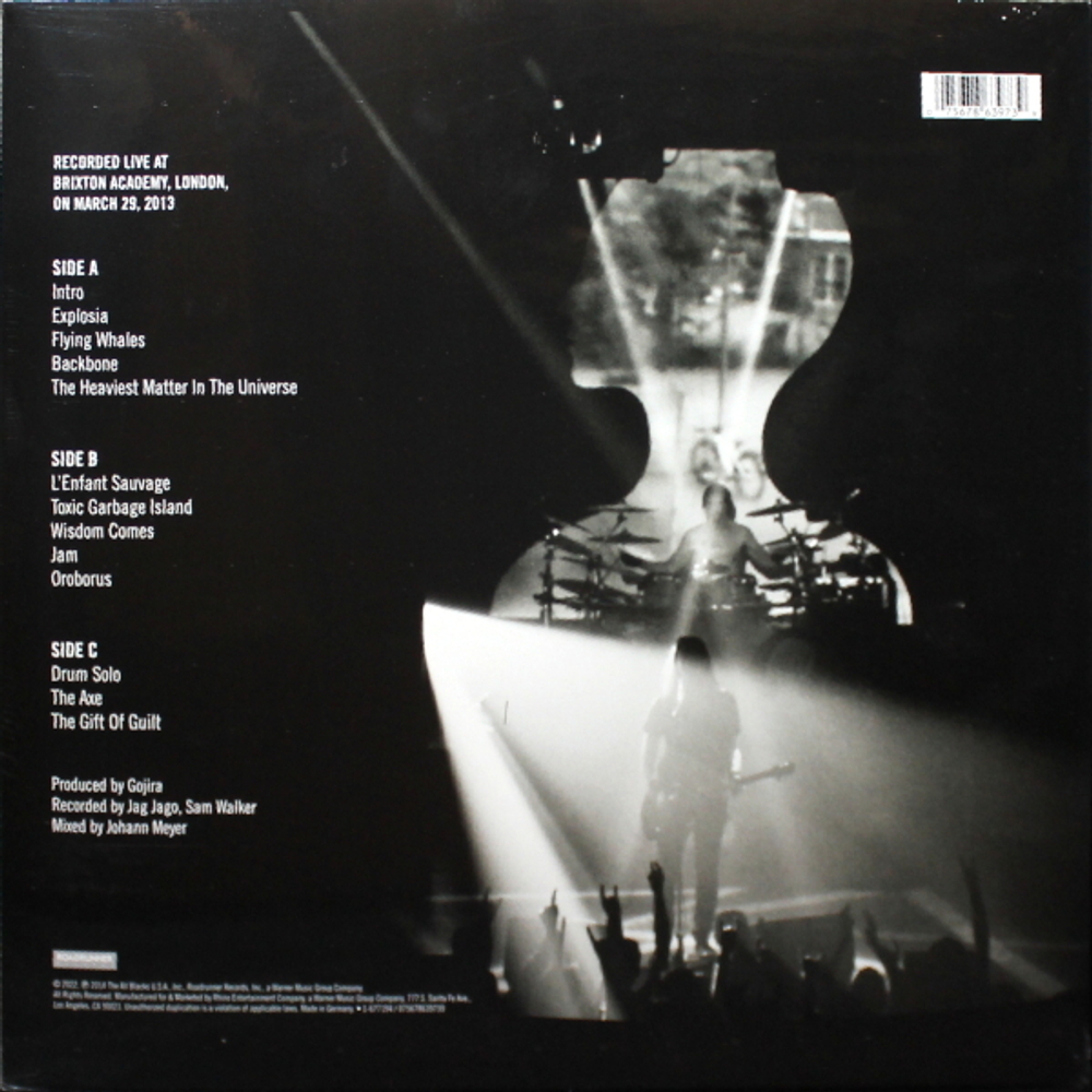 Gojira / Live At Brixton Academy (Limited Edition)(2LP)