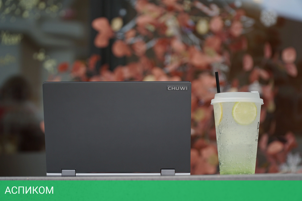 Ноутбук Chuwi MiniBook X N-series N100 12Gb SSD512Gb Intel UHD Graphics 10.51" IPS Touch WQXGA (1920x1200) Windows 11 Home grey WiFi BT Cam 3800mAh (1746362)