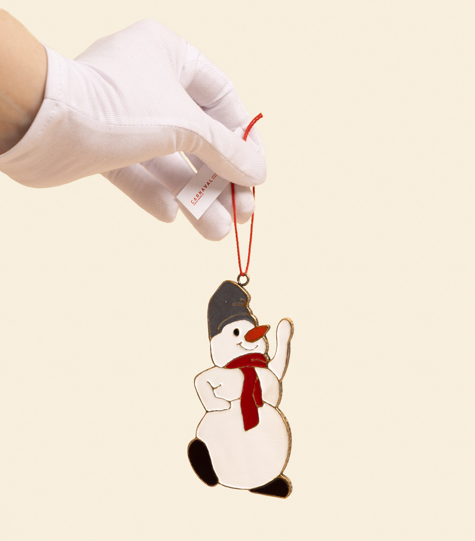 Ёлочная игрушка – Снеговик | carnaval