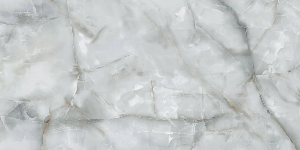 Керамогранит Для стен и пола PRIMAVERA/IND Marvel Onix Grey PR228 Polished 600х1200х9 1,44