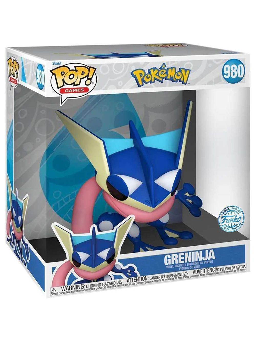 Фигурка Funko POP! Games Pokemon Greninja 10" (980) 73979