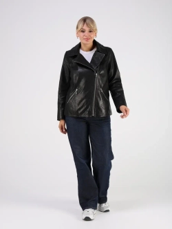 Кожаная куртка демисезонная косуха
