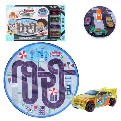 Игровой набор с транспортом, коробка 6688-153A