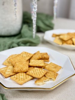 Печенье из печи крекер со вкусом грибы и сметана 180гр