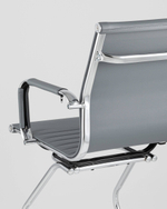 Кресло для посетителей TopChairs Visit серое 2 шт.