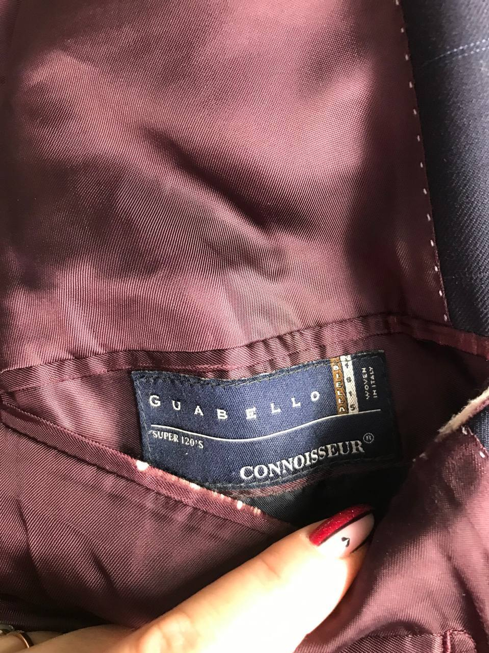 Пиджак Gurabello благородный, визуально на 52 размер