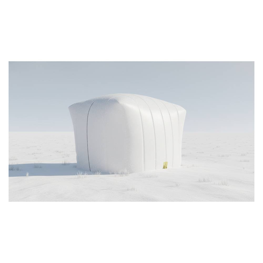 Бескаркасная тент-палатка МногоТентов 15x6x5 м.