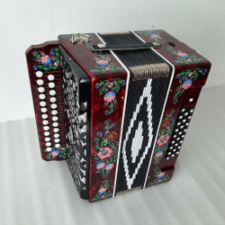 ГАРМОНЬ "БАРЫНЯ ЗАКАЗНАЯ" (Z45ХYL), ГОЛОСОВЫЕ ПЛАНКИ HARMONIKAS (ЧЕХИЯ)