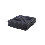 Ударопрочный пластиковый Рэковый кейс 2 юнита KZCASE@RACK2U