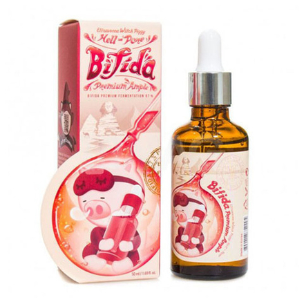 Elizavecca Сыворотка для лица бифида премиум - Milky piggy hell pore bifida premium ample 97%, 50мл, шт