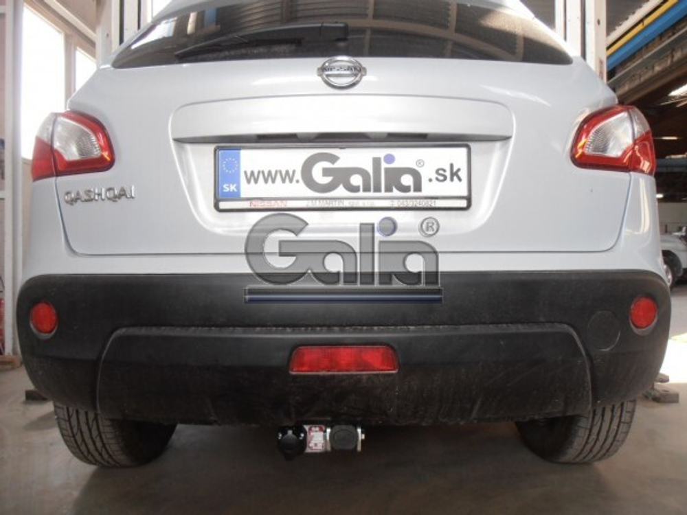 Фаркоп оцинкованный Galia N054A для Nissan Qashqai 2007-2014, Qashqai 2 2014-(паспорт и сертификат в комплекте)(без электрики)