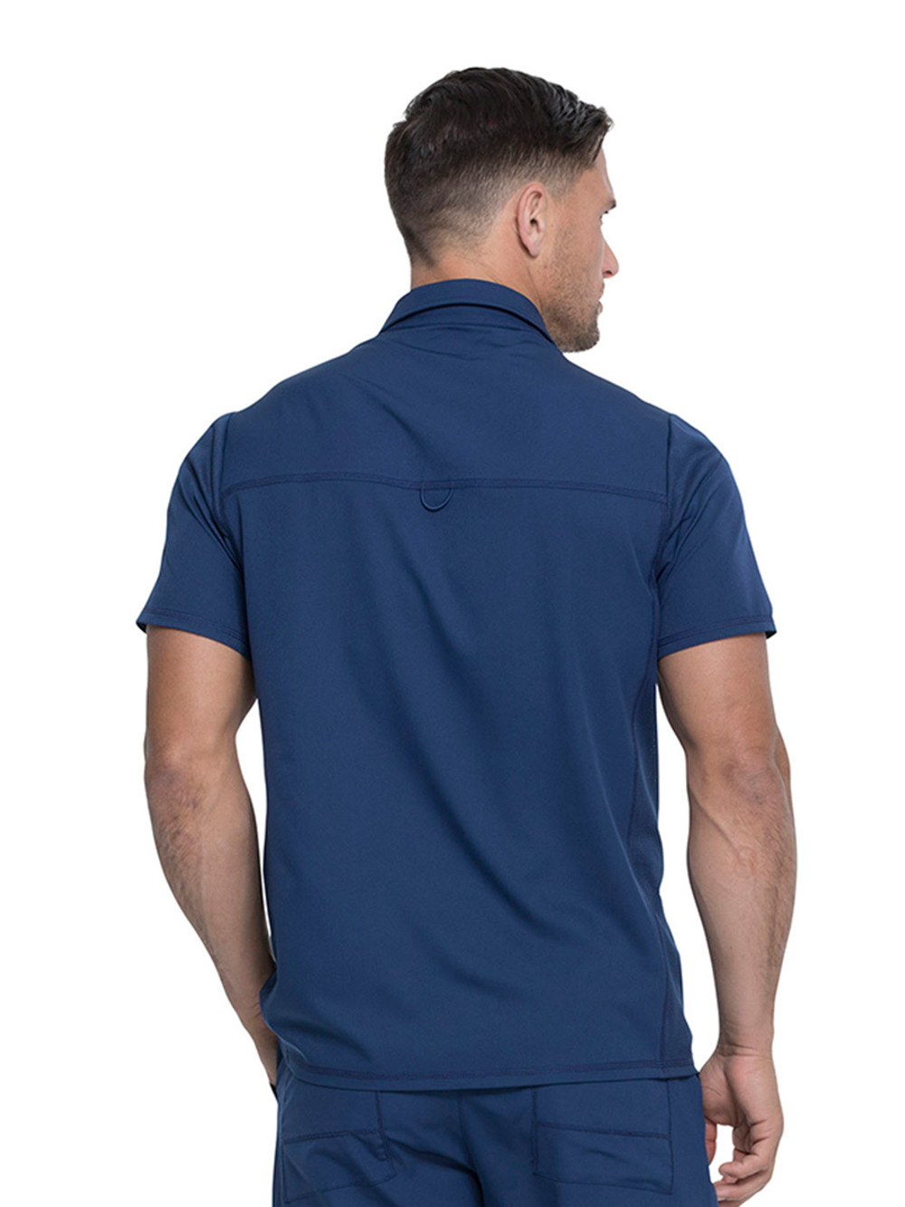 Рубашка медицинская мужская Dickies DK820 на пуговицах, синий, XL