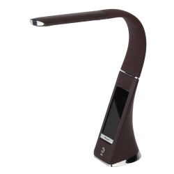 Настольный светильник ЭРА NLED-461-7W-BR светодиодный коричневый | Светодиодные настольные лампы