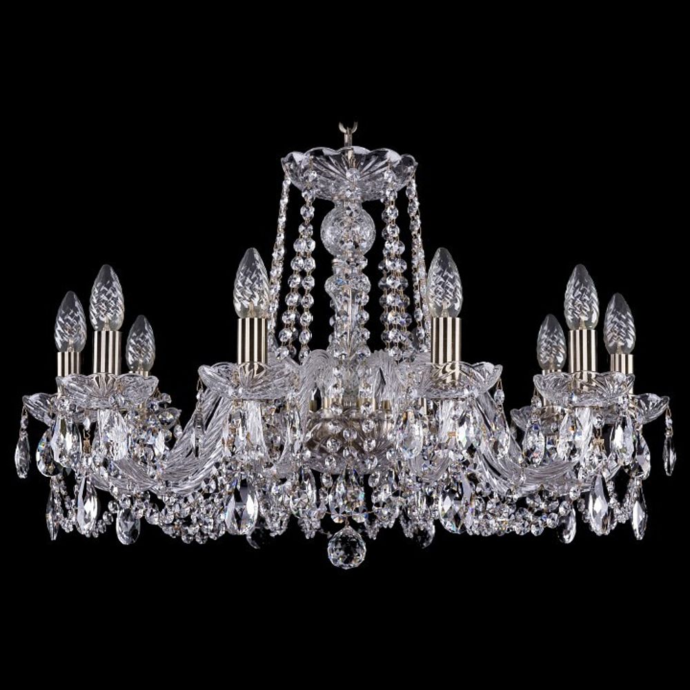 Подвесная люстра Bohemia Ivele Crystal 1402 1402/10/240/Pa