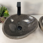 Раковина из речного камня ПАРА! RS-65128 41*33*15 0865