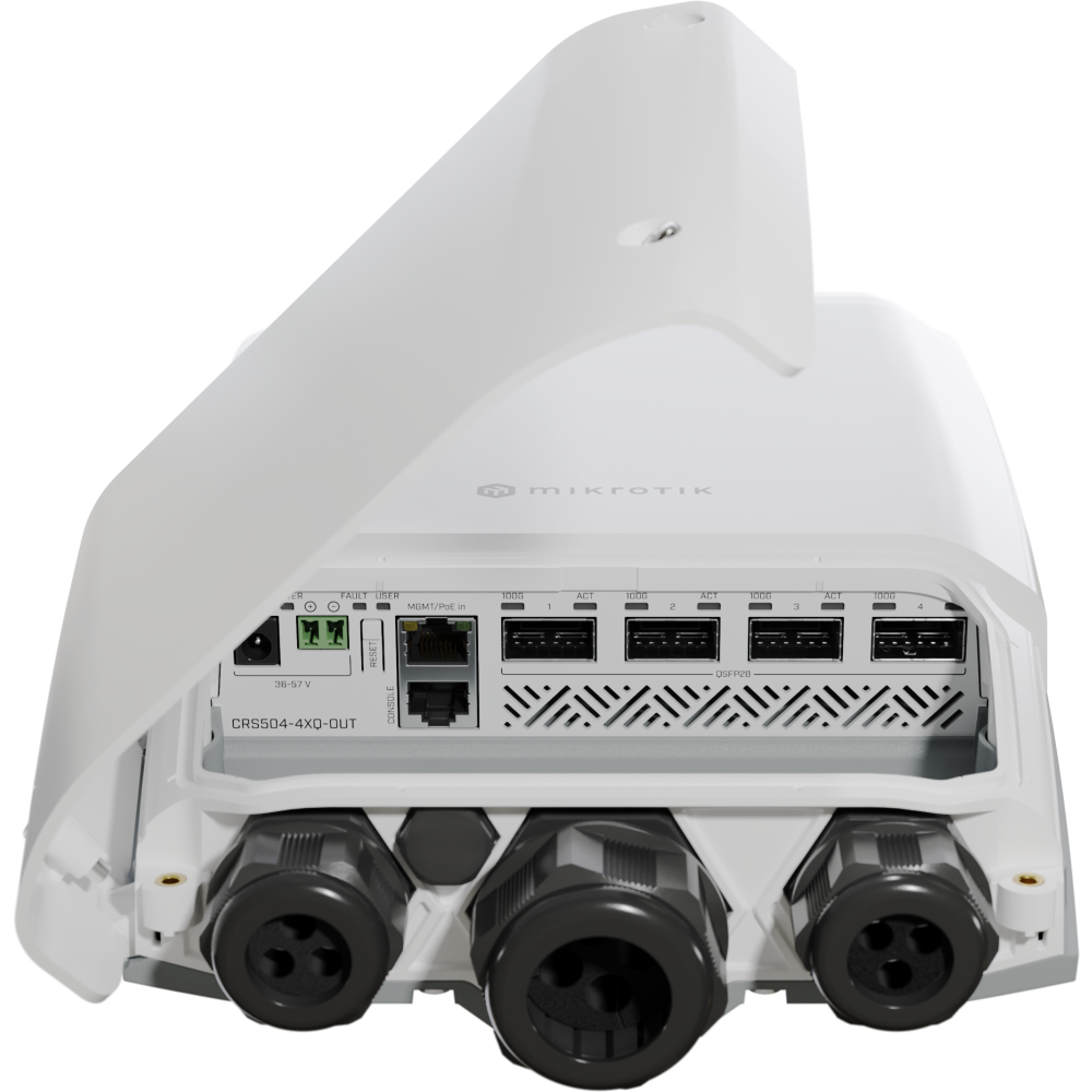Коммутатор (свитч) MikroTik CRS504-4XQ-OUT