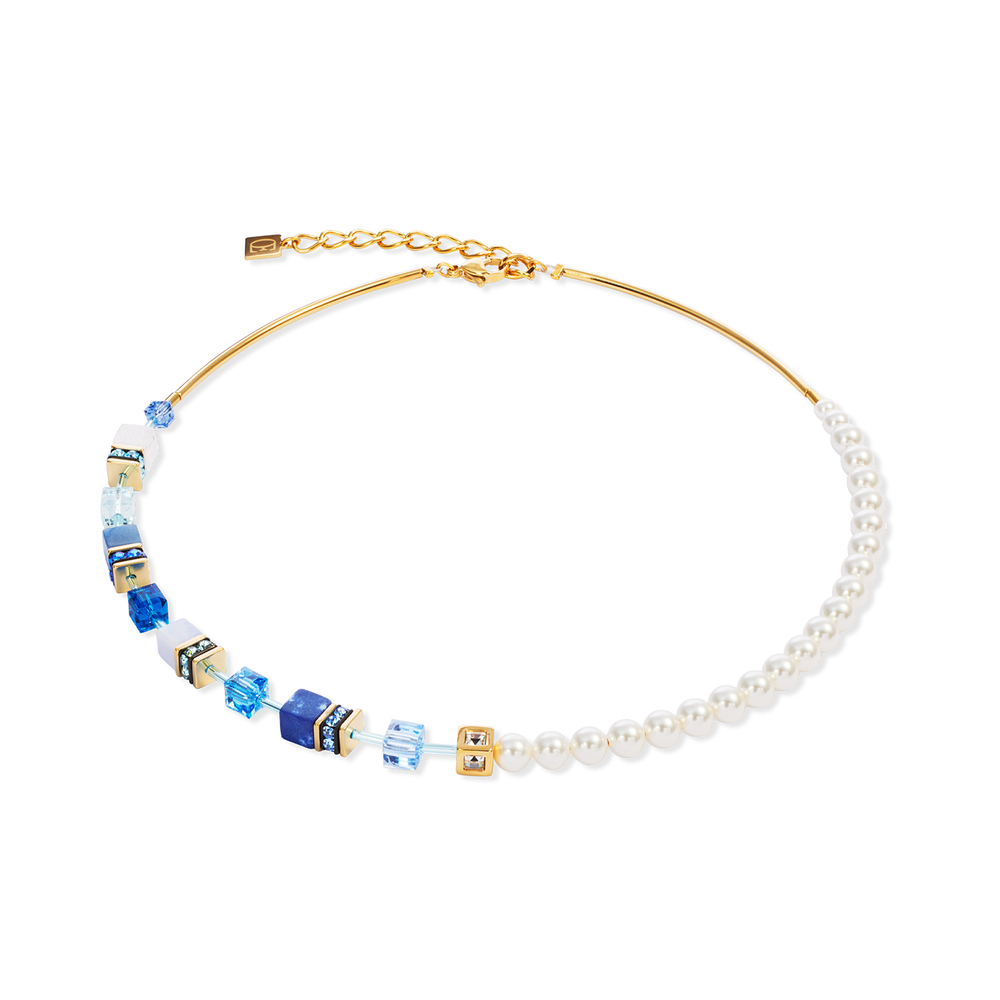 Колье Coeur de Lion Blue-Gold 5086/10-0716