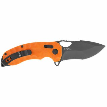 Складной нож SOG, 12-27-03-57KikuXR LTE Orange G10 c клинком из стали CTS-XHP, рукоять G10 / карбон