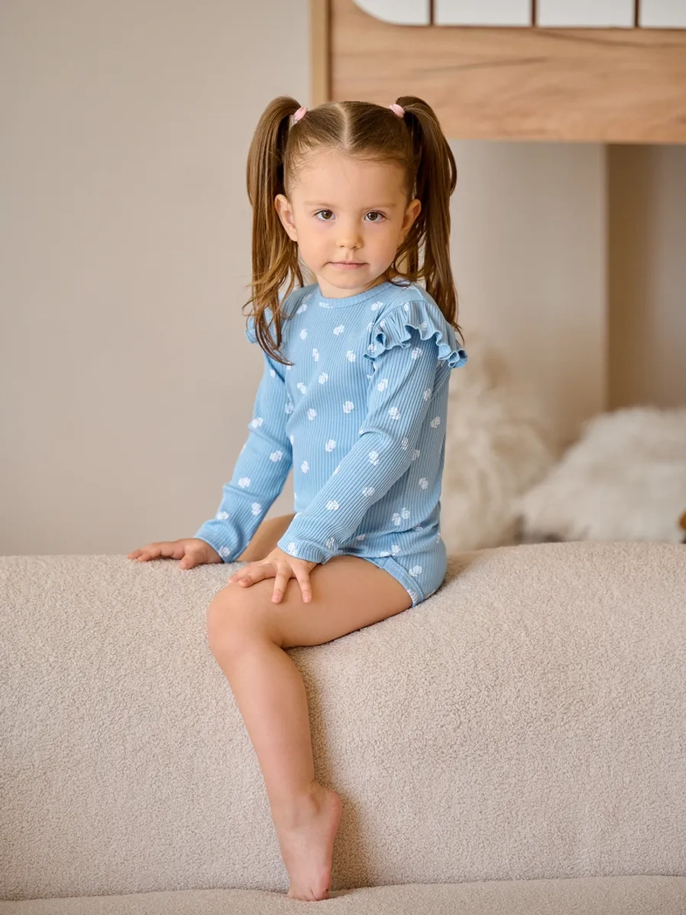 Боди с длинным рукавом