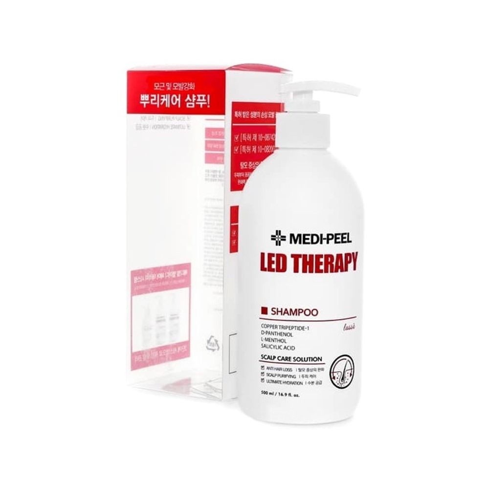 Medi-Peel LED Therapy Shampoo укрепляющий шампунь с пептидами