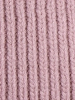 Шапка вязаная демисезонная с ушками