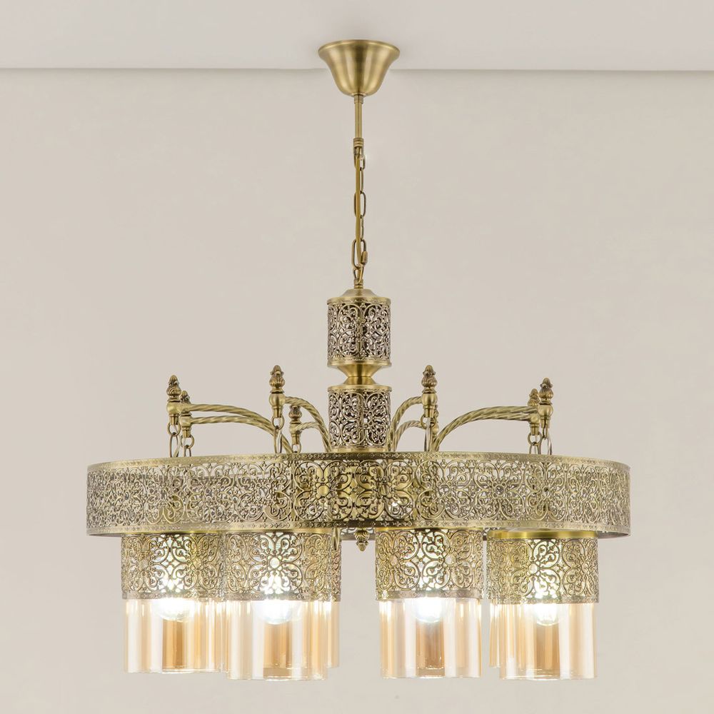 Citilux Эмир CL467183 Люстра подвесная Бронза