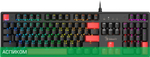 Клавиатура A4Tech Bloody S510R Fire Black/blms Red
