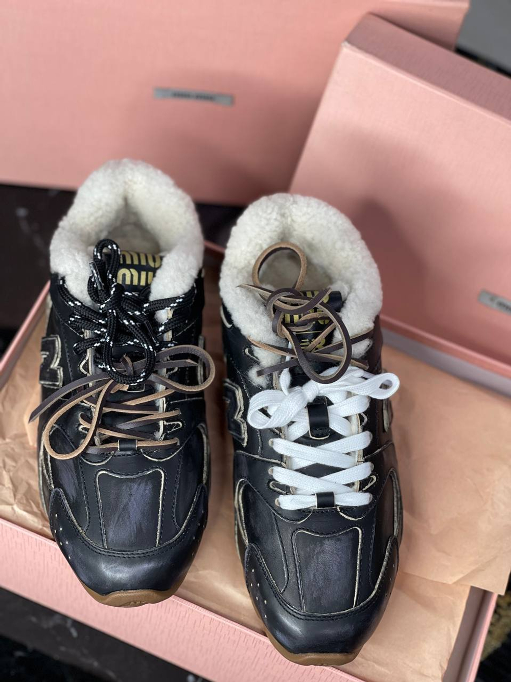 Кроссовки MIU MIU