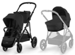 Коляска 2 в 1 Cybex Gazelle S BLK Moon Black