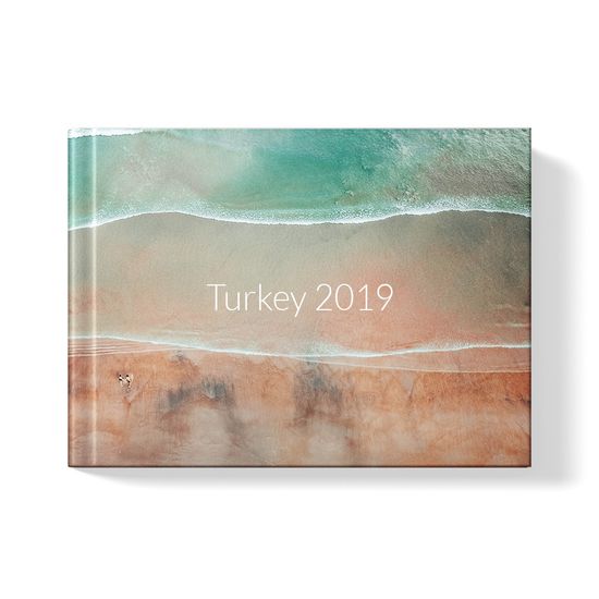 28x20 фотокнига с фото-обложкой