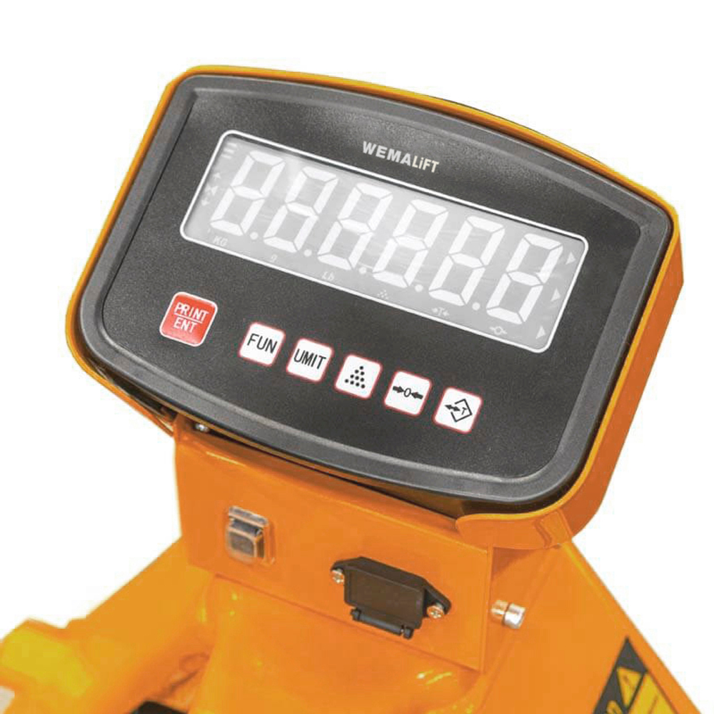 Гидравлическая рохля с весами BFC-SC-II (3000 кг; 1150х570 мм; PDP) WEMALIFT