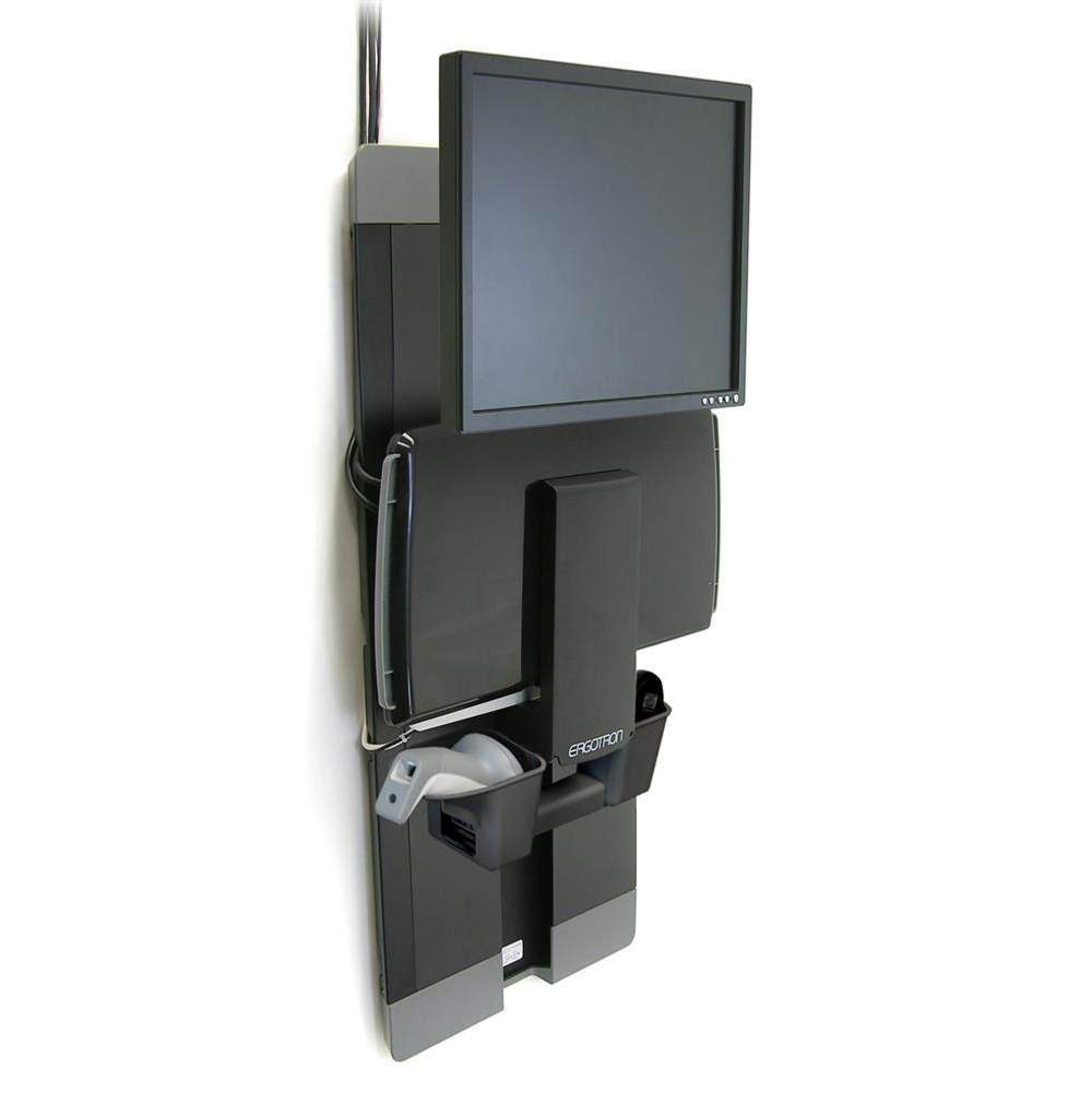 Настенное крепление Ergotron VL 9" (60-609-195/60-609-216), Белый