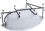 Акриловая ванна Aquanet Jamaica 160x100 L (с каркасом)