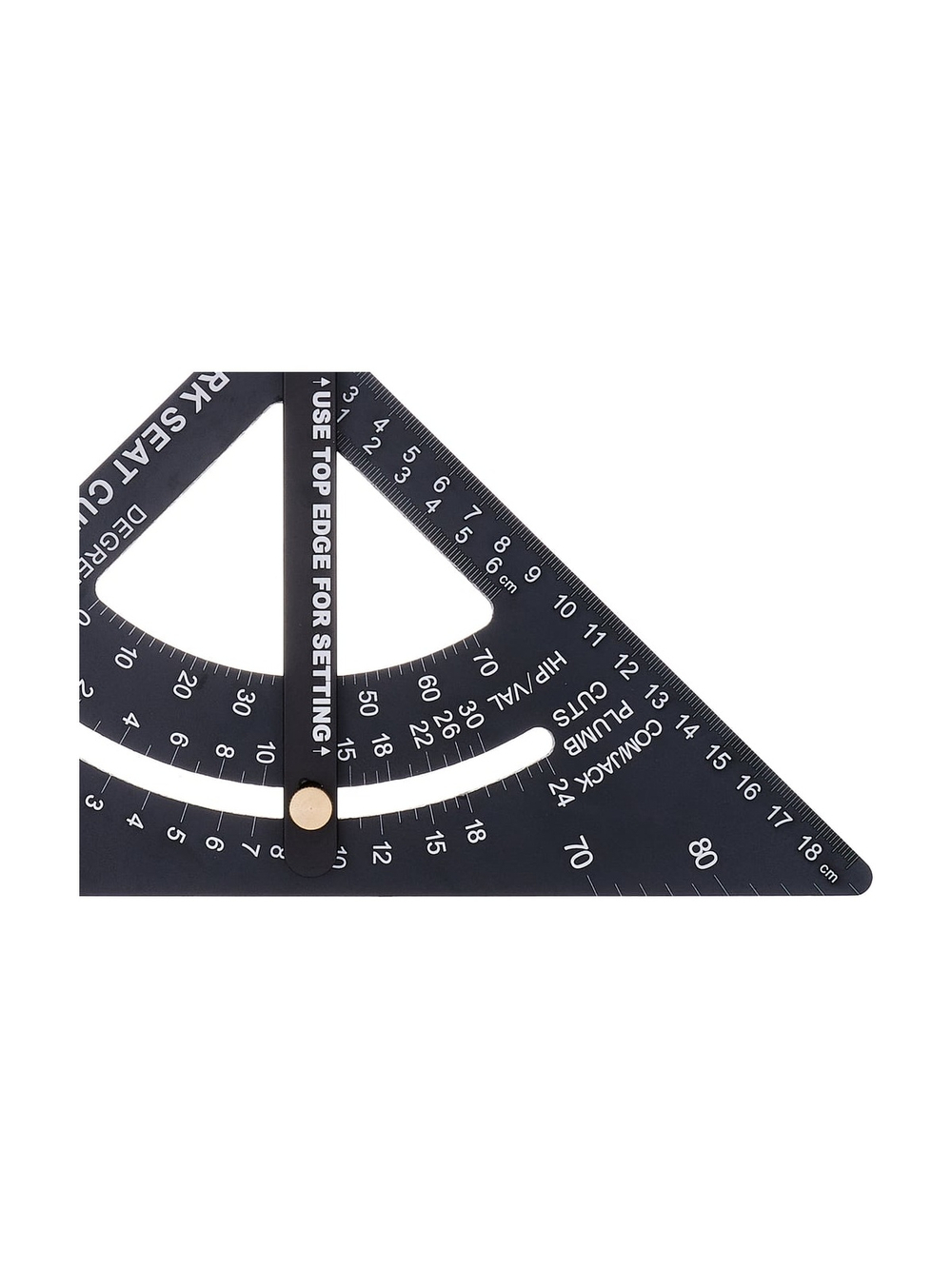 Кровельный угольник Inforce с угломером, 190 мм 06-11-76