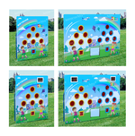 Уличный спортивный соревновательный модуль Метание цветной