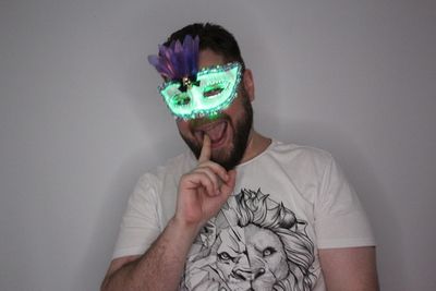 Светящаяся Карнавальная маска