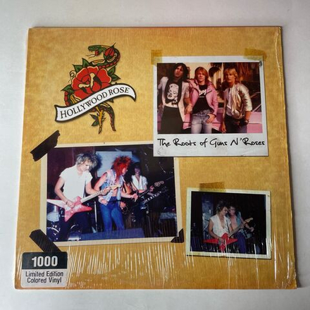 Винтажная виниловая пластинка LP Hollywood Rose The Roots Of Guns N' Roses (США 2007)