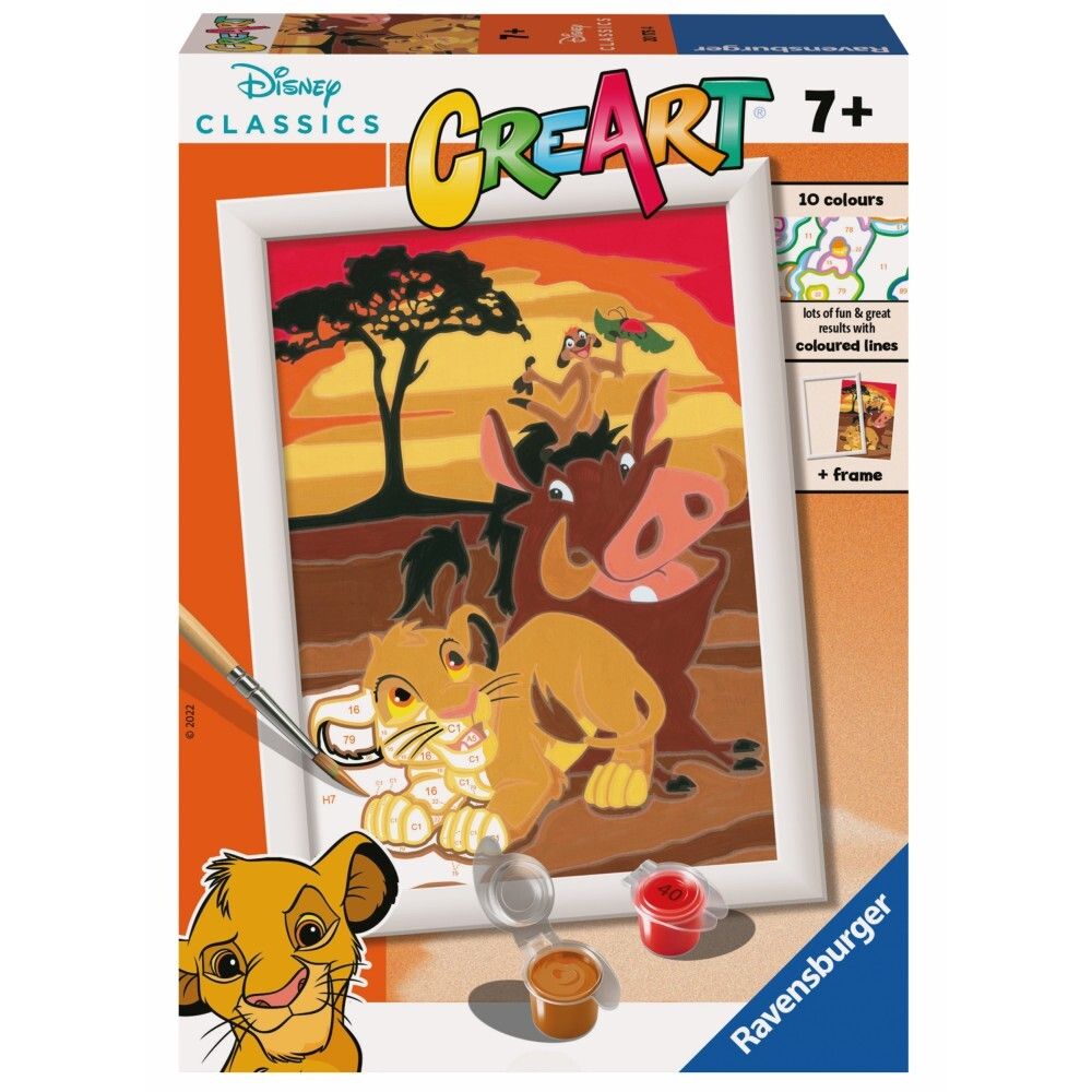 Ravensburger - CreArt Книга для рисования Король Лев 201754 / артикул   201754  / GTIN 4005556201754