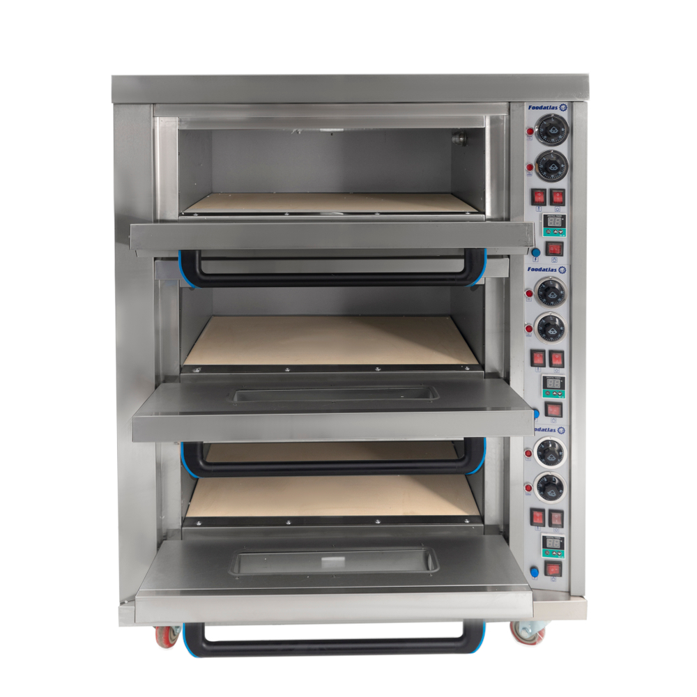 Печь хлебопекарная электрическая ярусная HEO-33S Foodatlas