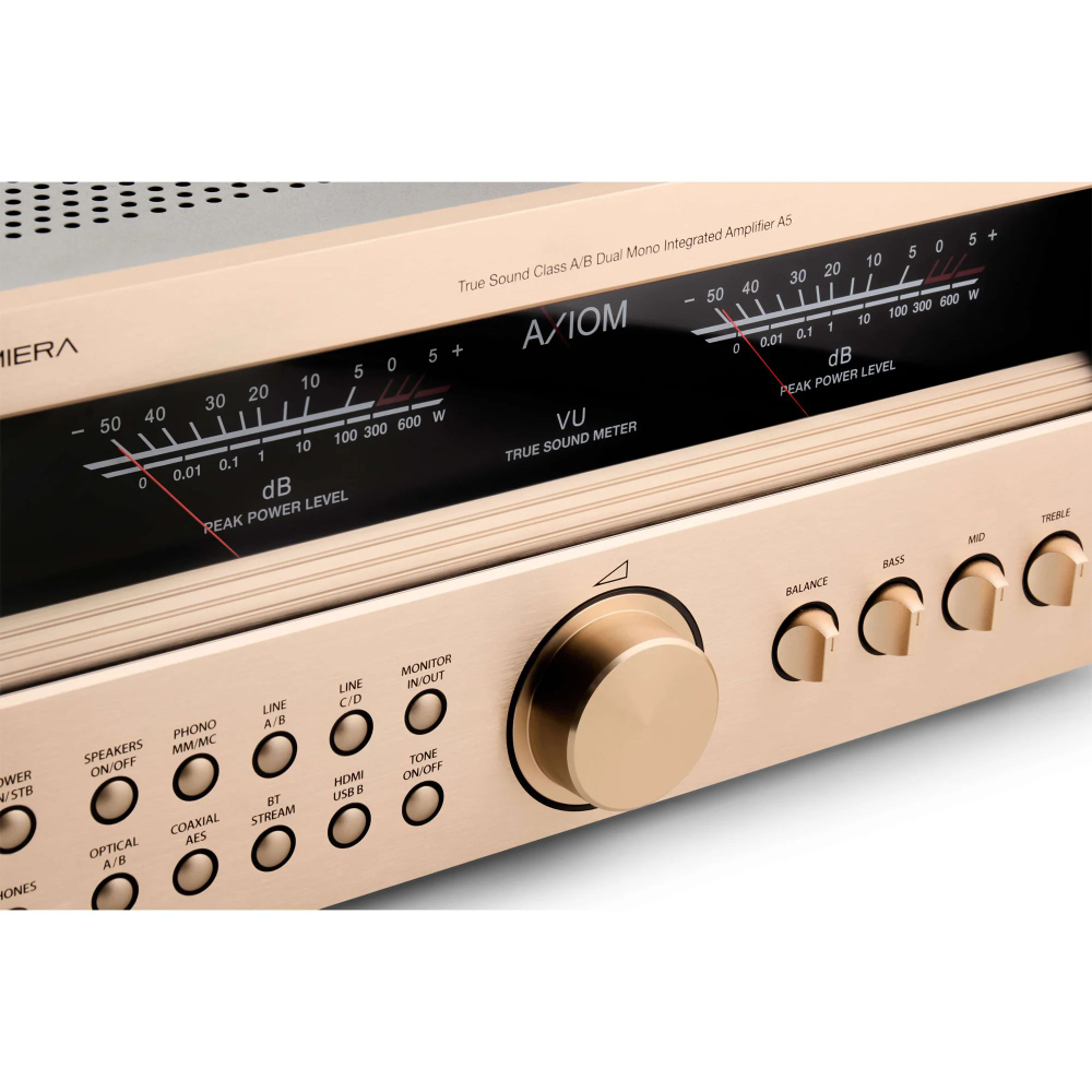 Интегральный усилитель Premiera A5 AXIOM Golden Black