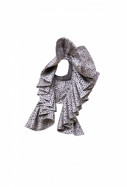 Топ серый с черным рисунком 16-02-22 SS