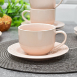 Чайный набор 12 предметов 200мл "Бежевый"